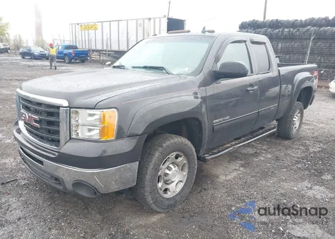 2010 GMC Sierra 2500Hd Sle из США, поврежденный, VIN 1GT5K0BG4AZ196239